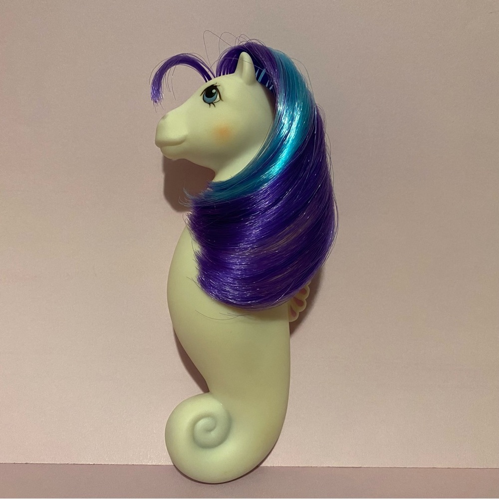 My Little Pony G1 Whitecap 1984 White Seapony Hasbro